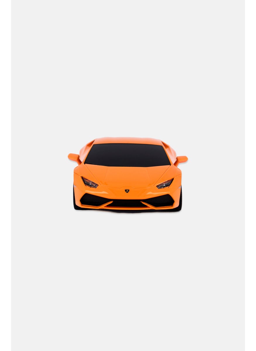 RASTAR Lamborghini HURACN LP 610-4 1/24 Scale Radio Remote Control Car, Yellow  - Image 2