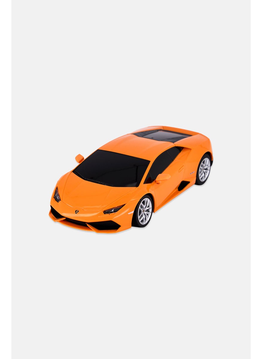 RASTAR Lamborghini HURACN LP 610-4 1/24 Scale Radio Remote Control Car, Yellow  - Image 5