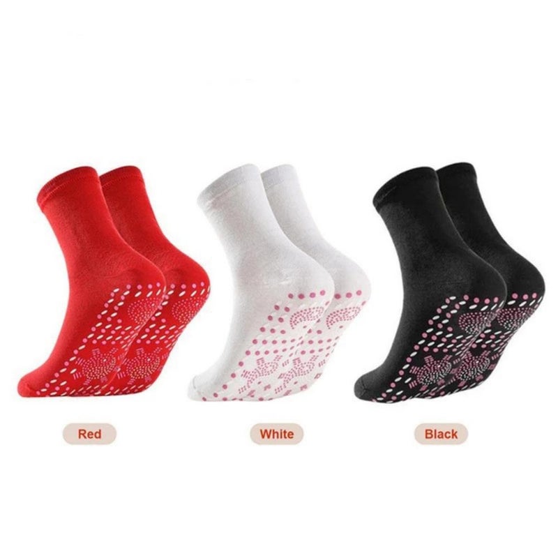 Winter Foot Massage Socks For Women - Comfortable, Warm, And Massaging Winter Socks  Thermal Self-Heating Sock - Image 1