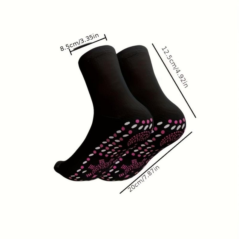 Winter Foot Massage Socks For Women - Comfortable, Warm, And Massaging Winter Socks  Thermal Self-Heating Sock - Image 3