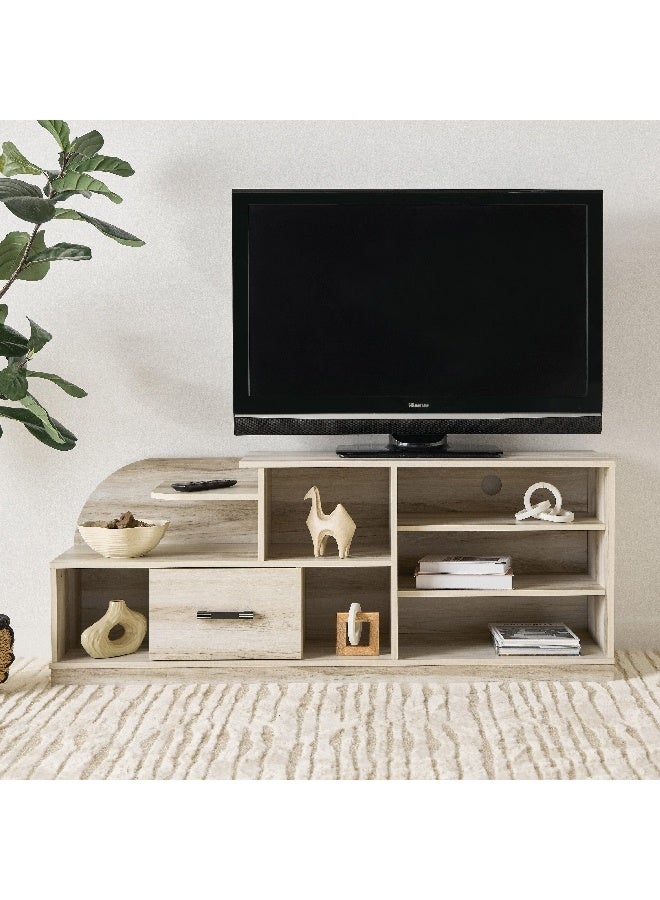 Home Box Vice 1.5 Metre 1-Drawer TV Unit for TVs up to 55 inches 40 x 60 x 150 cm  - Image 1