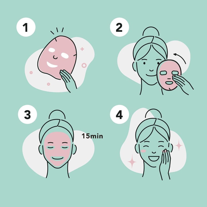 Celavi Cosmetics Celavi Essence Facial Face Mask Paper Sheet Korea Skin Care Moisturizing 9 Pack (Mix of 9) - Image 3