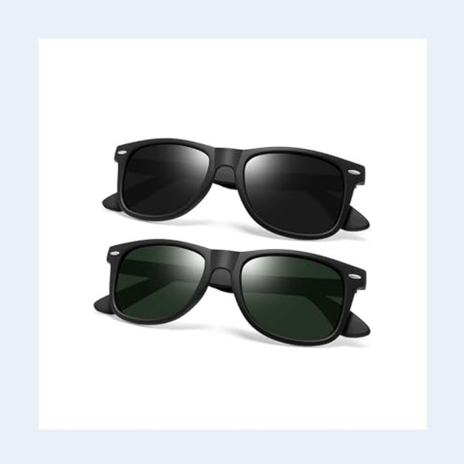 Joopin Square Polarized Sunglasses for Men and Women - UV400 Protection, Perfect for Driving
