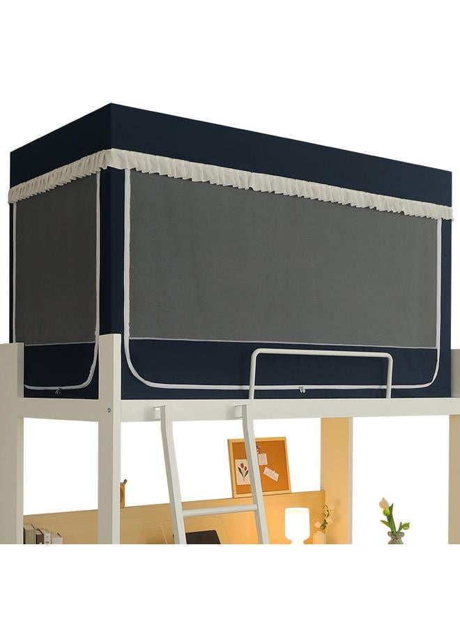 Bluejw M2024 New Strong Shading Bed Curtain Mosquito Net Integrated Student Dormitory Upper And Lower Bunk Universal Dormitory Single University Q - Image 4