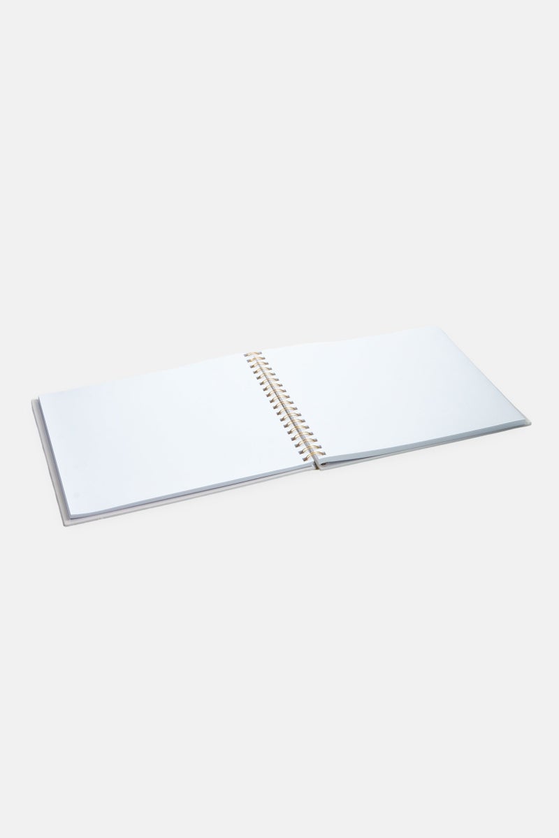 VOTUM Floral Spiral Sketchbook, Light Pink - Image 3