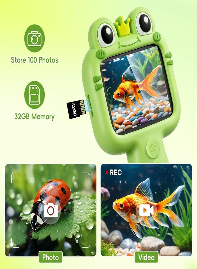 TITINICE Kids Borescope Camera with Light & 32GB SD Card, STEM Science Educational Toy for 4 5 6 7 8 9 10 Years Old Boy Birthday Gift, Snake Scope Camera with 2.4" Screen for Outdoor Camping Nature Exploration - Image 3