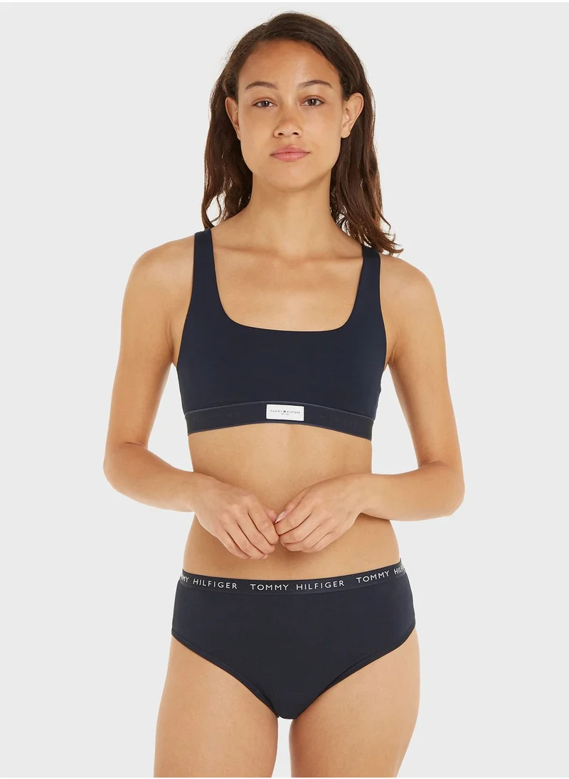 TOMMY HILFIGER Logo Printed Bralette