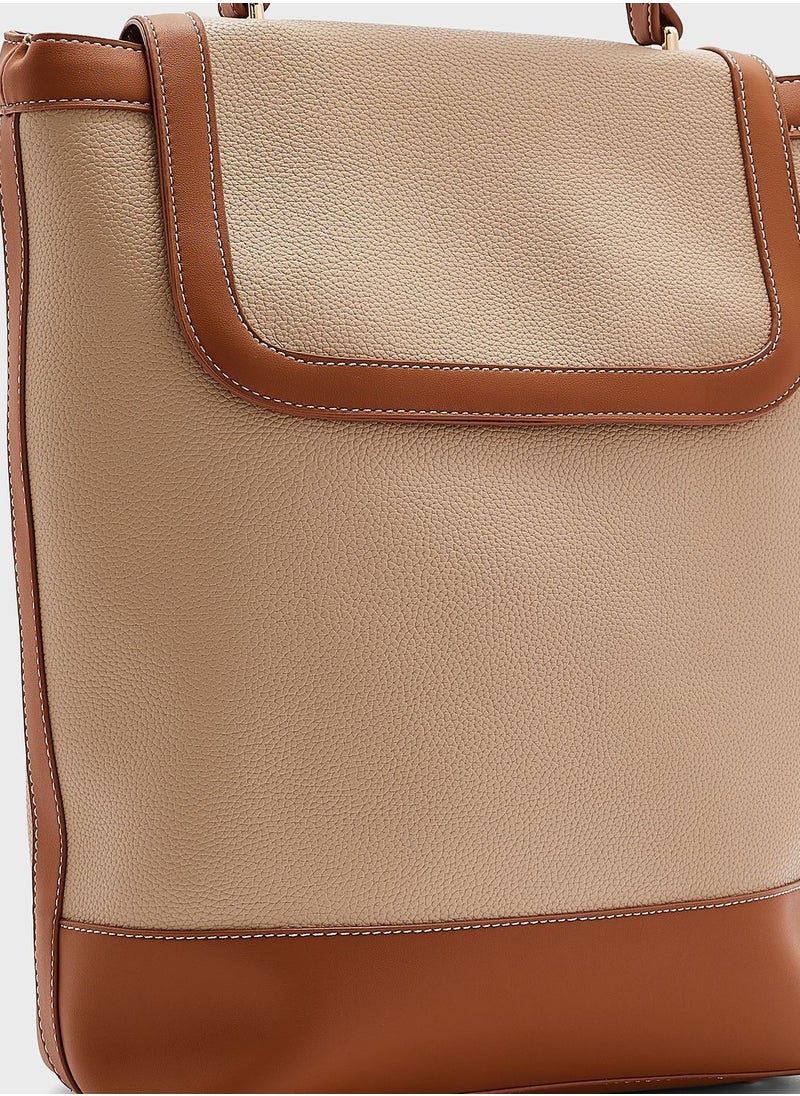 Color Block Backpack