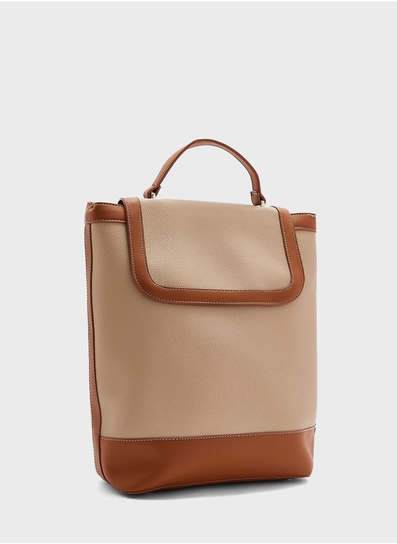 Color Block Backpack