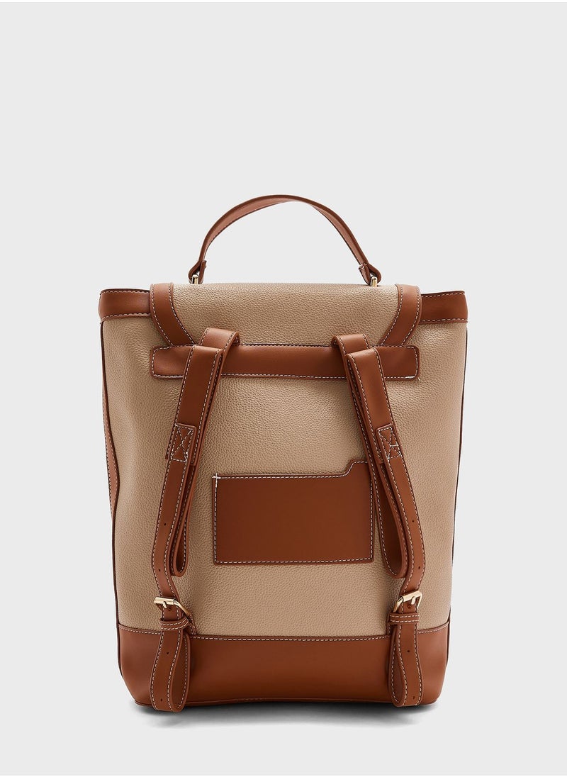 Color Block Backpack