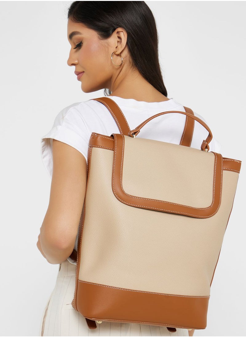 Color Block Backpack