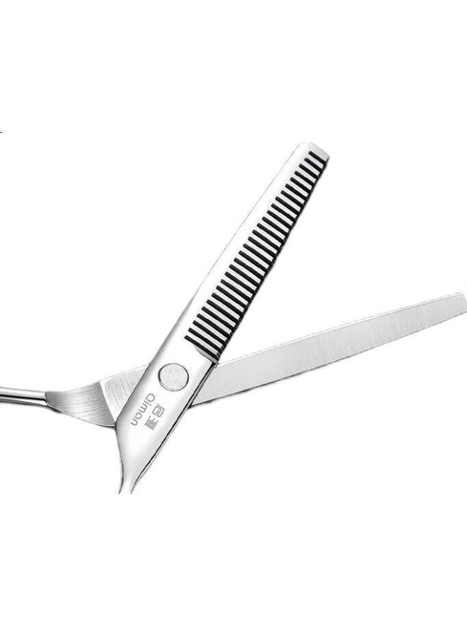 Qiman Hairdressing Scissors Professional Thinning Teeth Scissors Flat Shear Hairdressing Artifact Haircutting Tool Full Set Qm02A Kit - Image 3