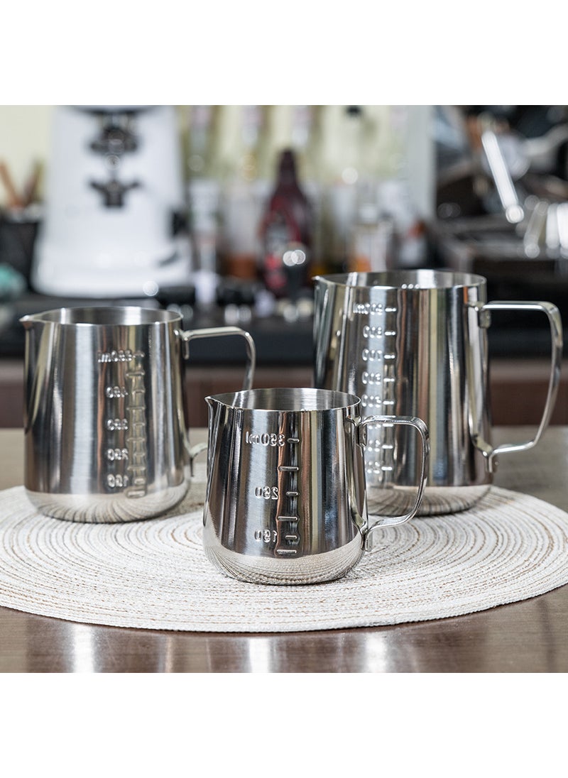 Generic - 304 stainless steel pull Cup Milk Cup pull cylinder milk bubble Cup fancy Milk Cup coffee cup manufacturers wholesale - Image 1
