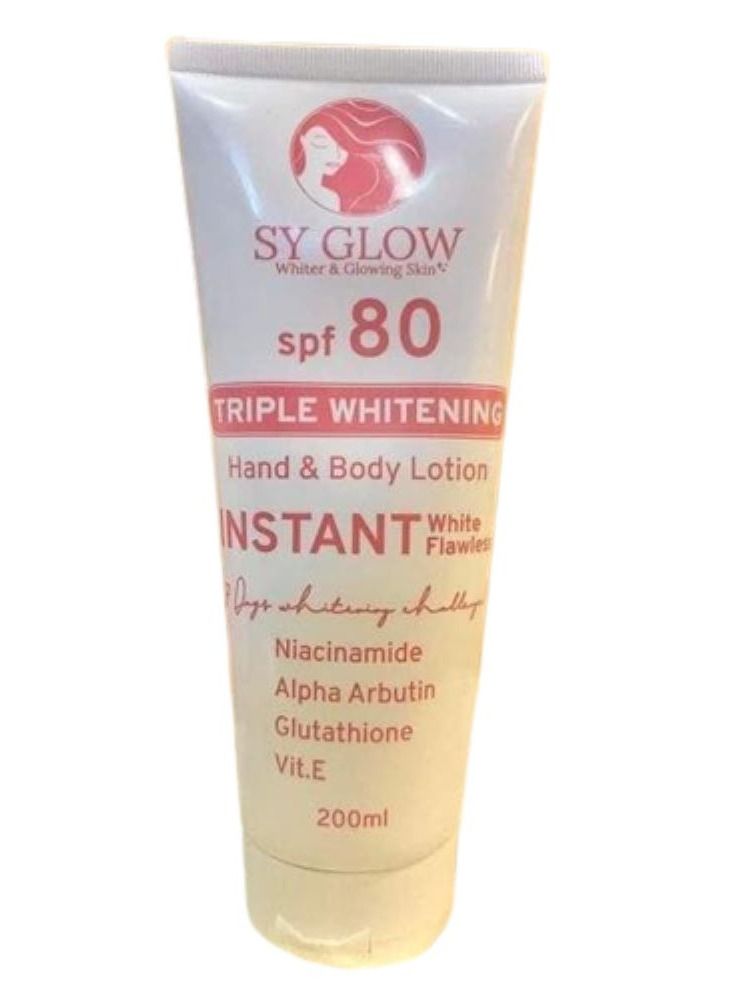 INSTANT WHITENING LOTION SPF80 + 200ml