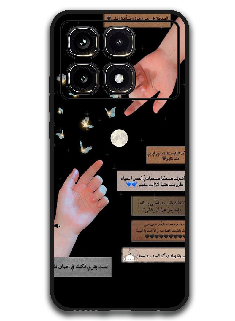 Theodor Protective Case Anti Scratch Shock Proof Bumper Cover For Xiaomi Redmi K70 Ultra Arabic Design (157) - Image 1