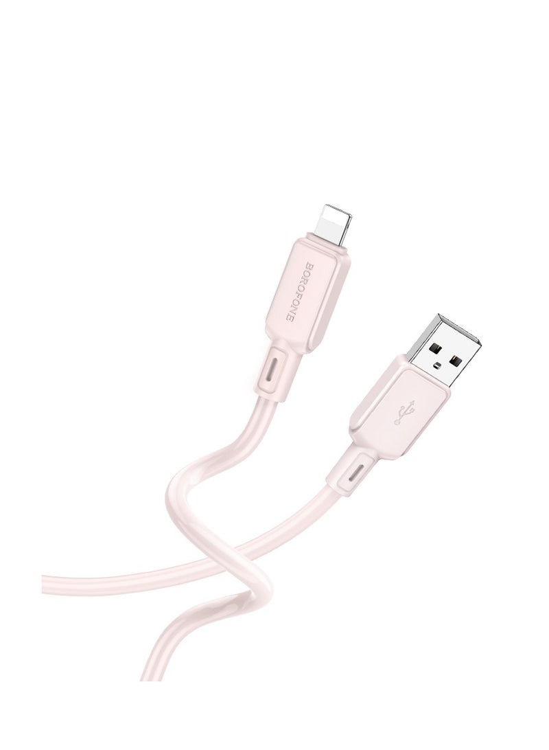 بوروفون كابل بيانات سيليكون كريستالي وملون من بوروفون - Image 2