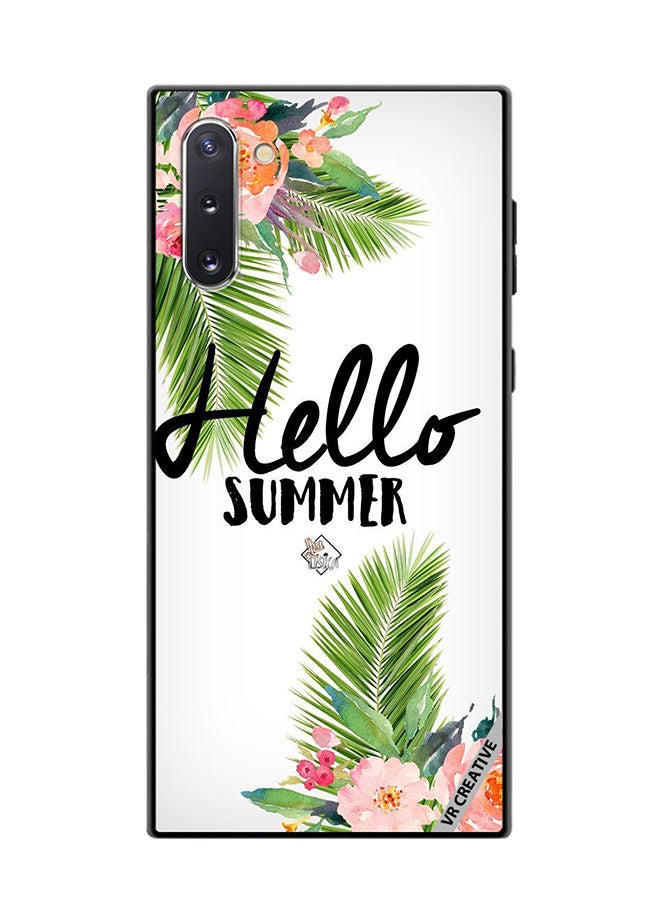 VR CREATIVE Protective Case Cover For Samsung Galaxy Note10 5G Hello Summer Design Multicolour - Image 1