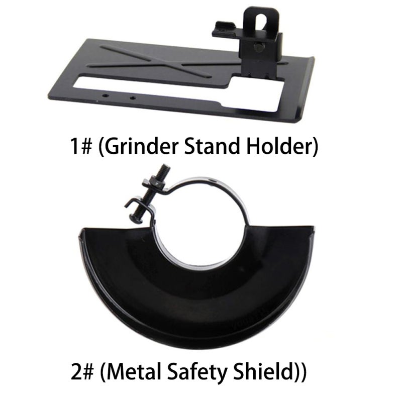 Angle Grinder Safety Shield: Stainless Steel High Performance Grinder Stand - Wide Application Woodworking Guard for Metal Woodworking Cutting Tool Users - Image 3