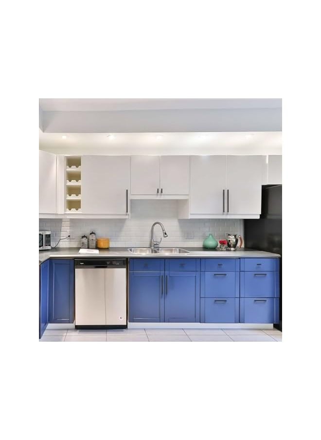 PROMASS promass 10 Pack Matte Black Cabinet Pulls 5 Inch Black Kitchen Cabinet Handles Kitchen Handles for Cabinets Black Cabinet Hardware Stainless Steel Kitchen Cabinet Pulls Drawer Pulls  - Image 4