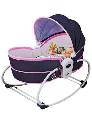 5 in 1 Baby Bassinet Rocker Rocking Napper, Bounce, Chair with Removable Baby Bassinet & Melody - pzsku/Z4EB2C15EE75AEBF207CEZ/45/_/1654947164/36c2dab9-ab02-4451-8b32-45ef08d89ccf