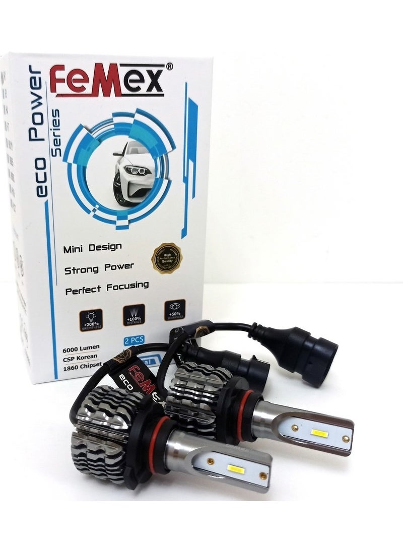 Femex - Opel Corsa D LED Xenon Fog Headlight Lighting Bulb Eco Power H10 - Image 1