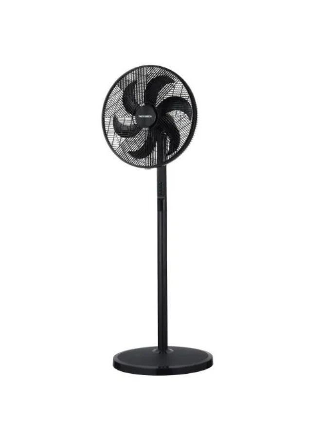 Mediatech MediaTek 18-inch Stand Fan, 3 Speeds, 6 Blades, Black, MT-SF44M - Image 5