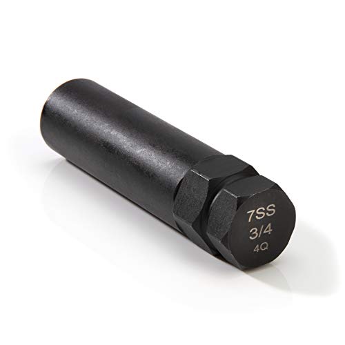 Steelman Pro 7-Spline 3/4-Inch Socket-Style Locking Lug Nut Key, Removes Spline-Style Aftermarket Lug Nuts, Durable, Thin-Walled - Image 3