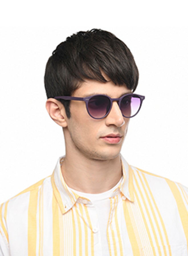 VINCENT CHASE Unisex Full Rim Round Holiday Edit 2.0 Branded Latest And Stylish Sunglasses Polarized And 100% UV Protected Unisex Small VC S16343 - Image 3