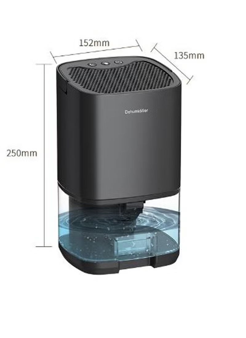 Generic - Dehumidifier for Home,Dehumidifiers for 2500 Cubic Feet Two Working Modes and 7 Colorful LED Lights ,Quiet Portable Mini Dehumidifier,for Basement Bedroom Bathroom Closet - Image 1