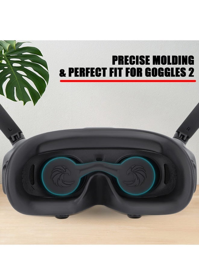Protective Cover for DJI Avata Goggles 2 Lens Protector Accessories, Eye Mask Silicone Case Protector for DJI Goggles V2 FPV Drone Accessories Flight Glasses  - Image 4