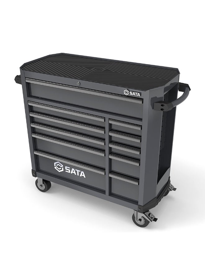 SATA ST95114G-B 11 Drawer Roller Cabinet - Pro Black - Image 1