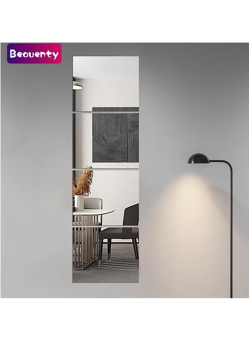 بيوينتي فرملس الحائط مرآة 4pcs - Image 1