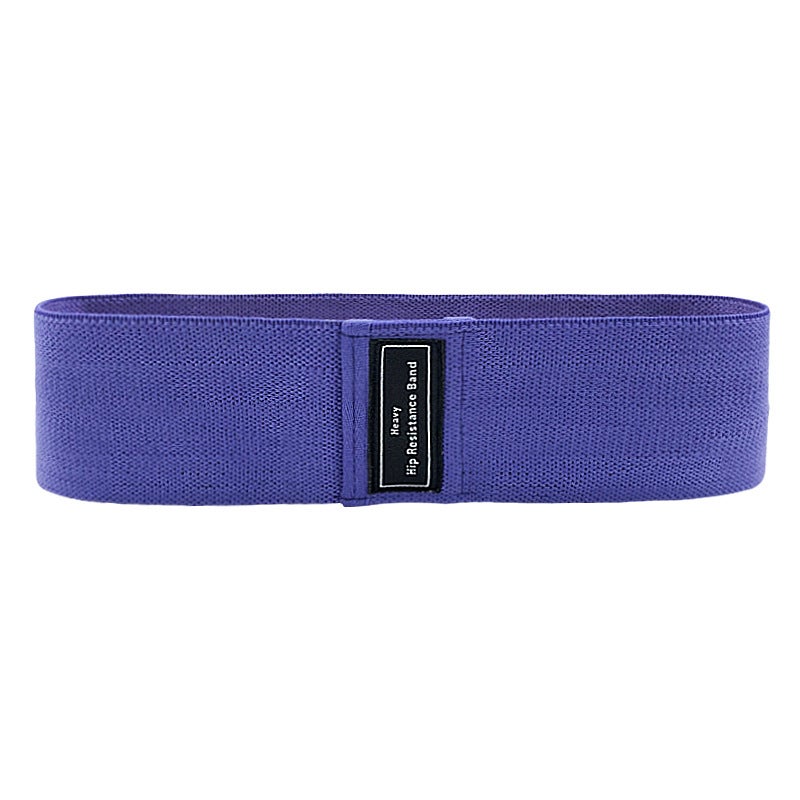 Generic booty band Polyester Cotton Resistance band Fitness Squat Stretch Yoga Cloth Stretch Belt Hip Lifting Hip Ring Beauty Hip Belt Deep purple pull 76*8cm single 120 pounds
