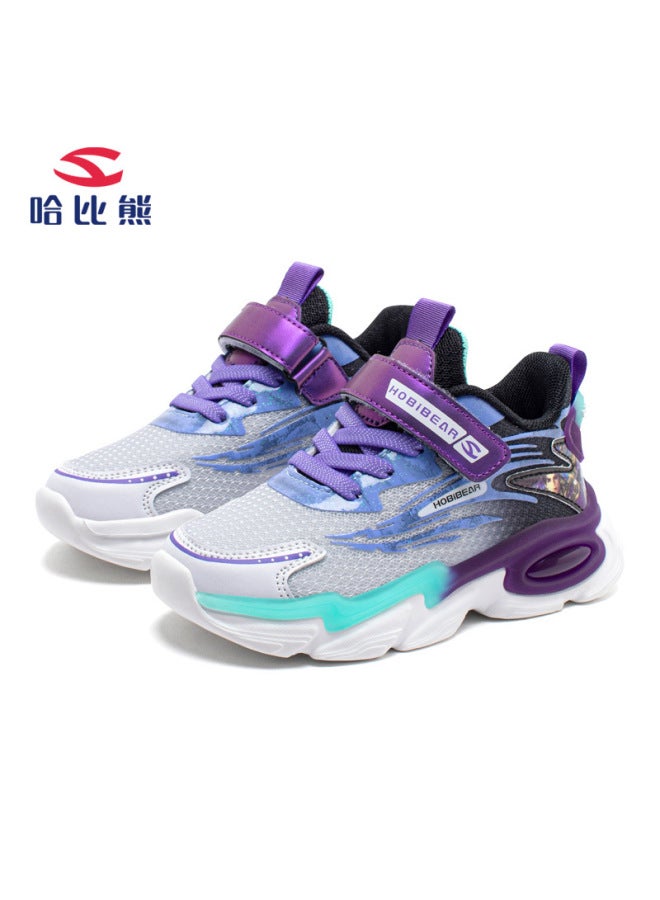 Hobby Bear Children's Shoes Autumn New Boys Velcro Sneaker Boys Double Net Breathable Running Shoes Outlet