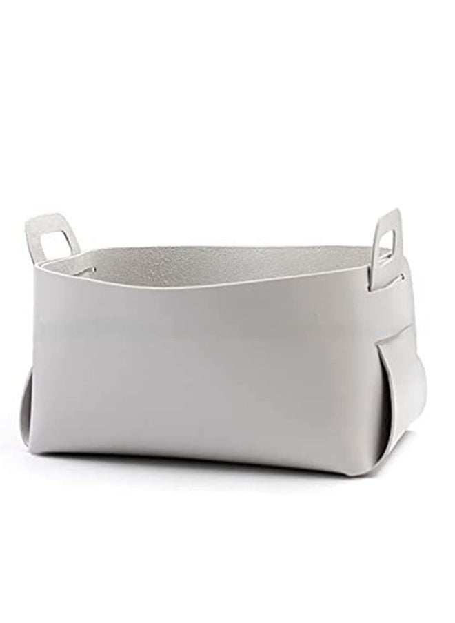 Multi Purpose Basket Storage Bin With Handles