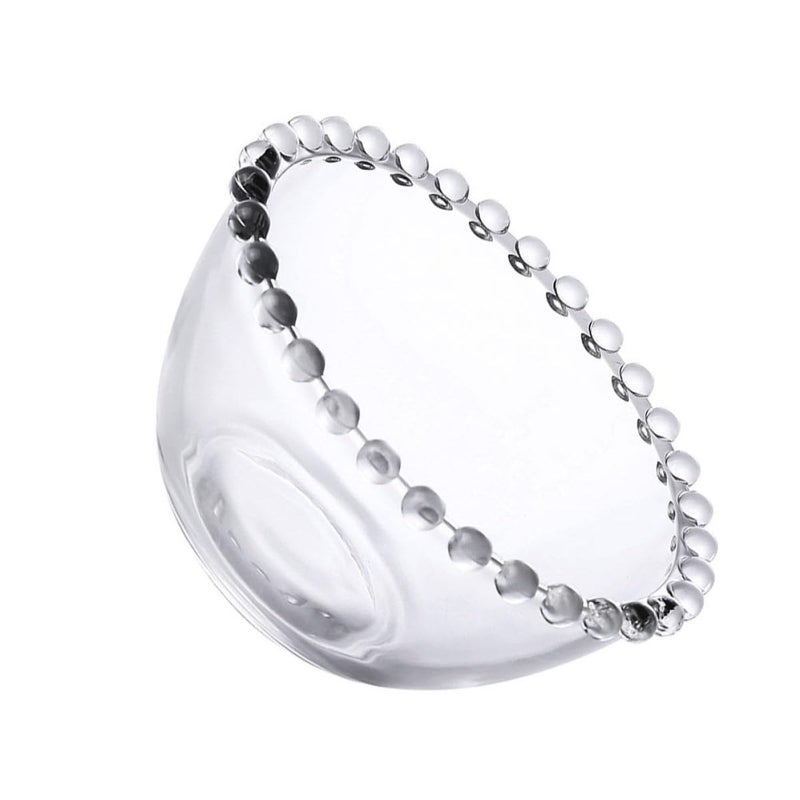 Medium Glass Dessert Bowl for Fruit Salad Serving Kitchenware and Daily Use - Image 2