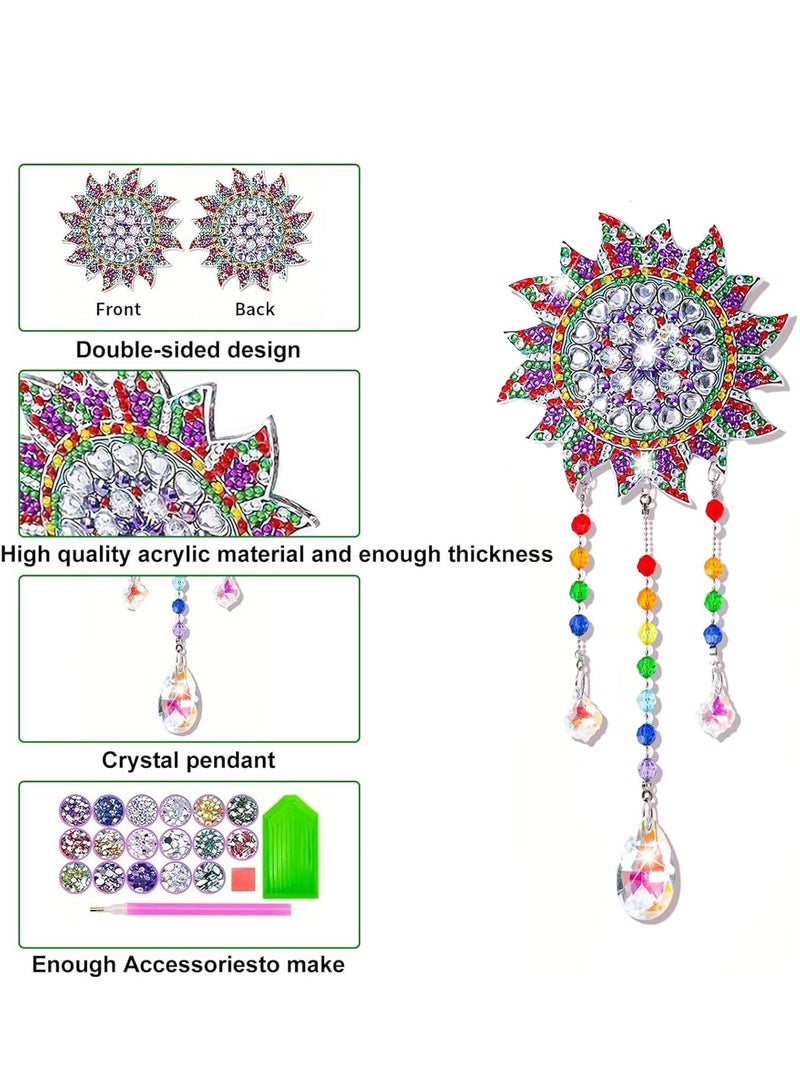 دوركو 3 PCS الماس اللوحة مجموعات للفتاة، 5D الماس اللوحة الفراشة الجدول ديكور الحرف مجموعة، الماس الحرف الفنون مجموعة - أفضل هدايا للأطفال أو المبتدئين الكبار - Image 3