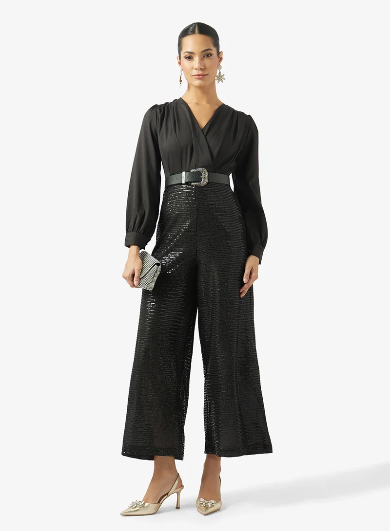 Ella  Shimmer Jumpsuit for Women | Best Price UAE
