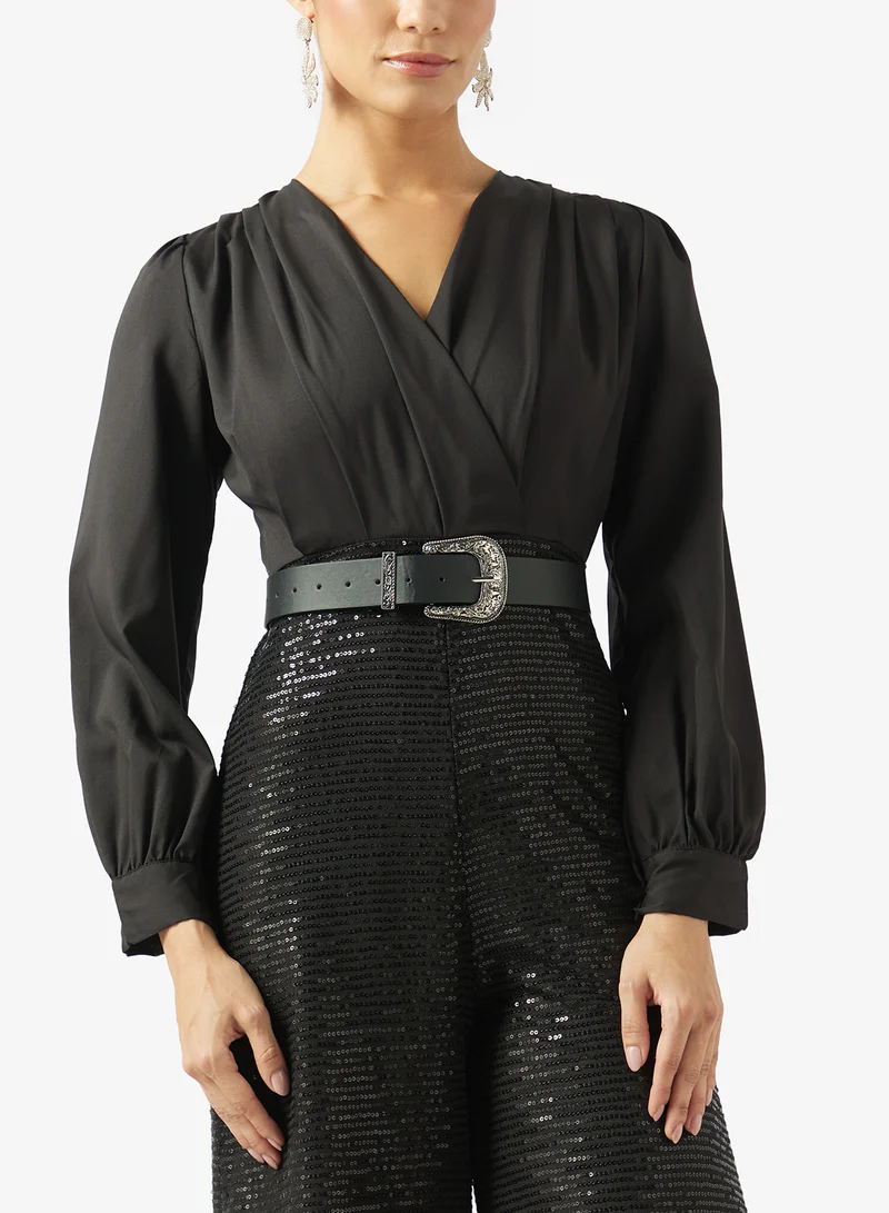 Ella  Shimmer Jumpsuit for Women | Best Price UAE