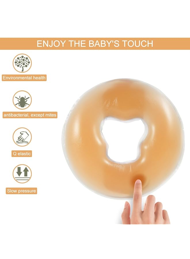 erorex Silicone Pillow Soft Massage Face Relax Pillow Headrest Spa Beauty Salon Skin Care Soft Overlay Weigh Cushion Pad Salon Care Cushion Silicon Facial Relax Head Cradle - Image 2