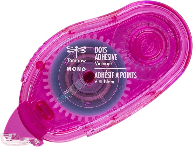 Tombow Tombow 62147 MONO Adhesive Dots Applicator Easy to Use Tape Runner for a Variety of UsesMulticolor - Image 1