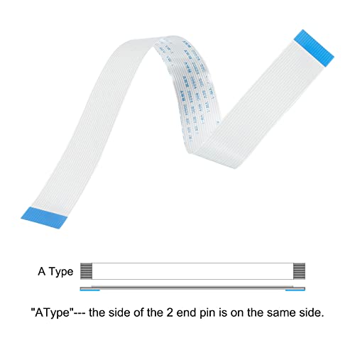 MECCANIXITY Flexible Flat Cable Extension Ribbon Cables 18 Pins 1.0mm Pitch 300mm for 3D Printer, DIY, Camera, Screen and DVD Player Connector A Type Pack of 10 - Image 4