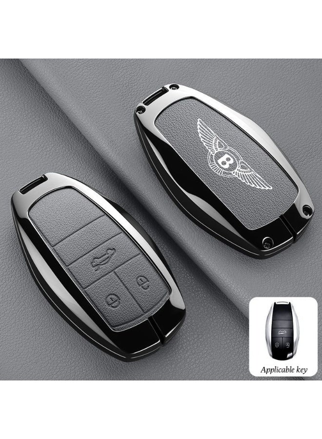 High-end car key cover, suitable for Bentley Flying Spur key cover, Bentayga, PHEV, Bentley Mulsanne, Bentley Continental GT high-end car key covers