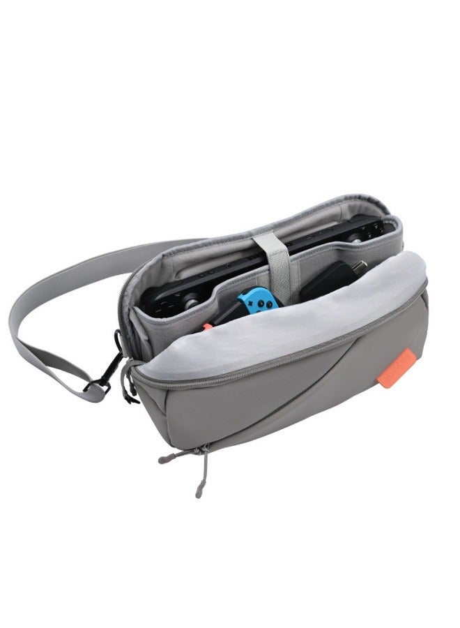 Steam Deck Crossbody Case, Switch/ROG Hardshell Lined Organizer - Image 2