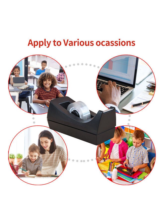 نيبمينينت قاطع شريط لاصق لسطح المكتب أسود - Image 2