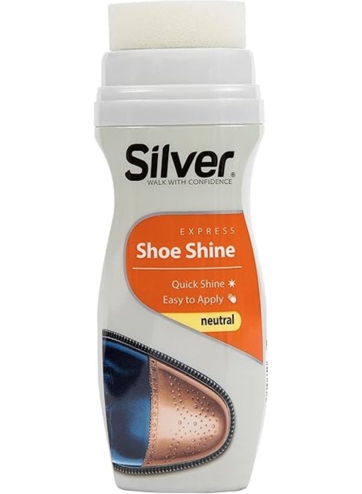 Silver Express Shoe Shine Neutral 75 ML - Image 1