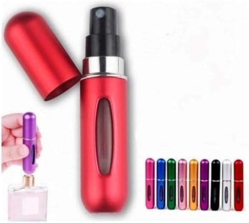 Refillable Perfume Spray - Pocket-Sized Mini Spray Can - Portable Spray Diffuser - Leak-Proof Perfume Pump Case - 5ml - General Travel Accessories