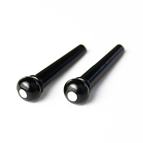 MUSTANG Plastic Acoustic Guitar Bridge Pins Set of 6 - Image 3