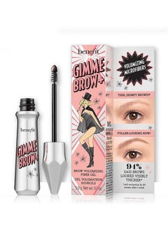 benefit Benefit Gimme Brow Volumizing Fiber Gel # 3 Medium Neutral 0.1 Ounce 