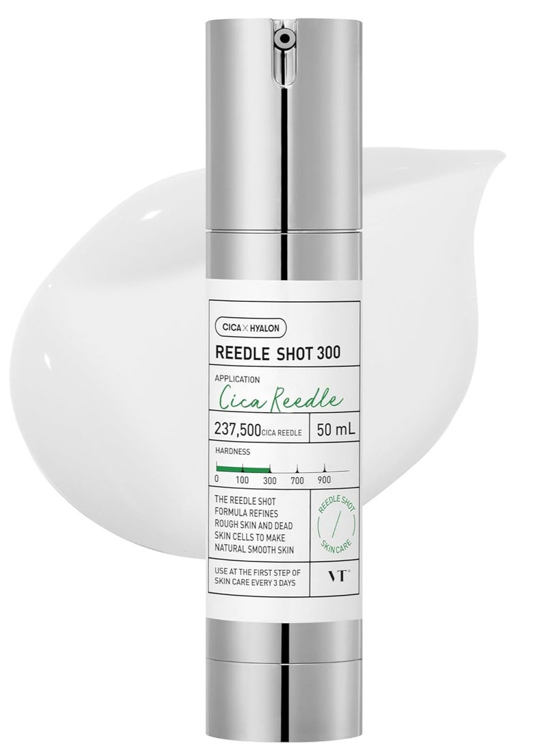 VT COSMETICS CICA Reedle Shot 300 Essence | Intensive Face Essence, Centella Complex, Hyaluronic Acid, Green Propolis Extract 1.69Fl Oz (50ml) - Image 1